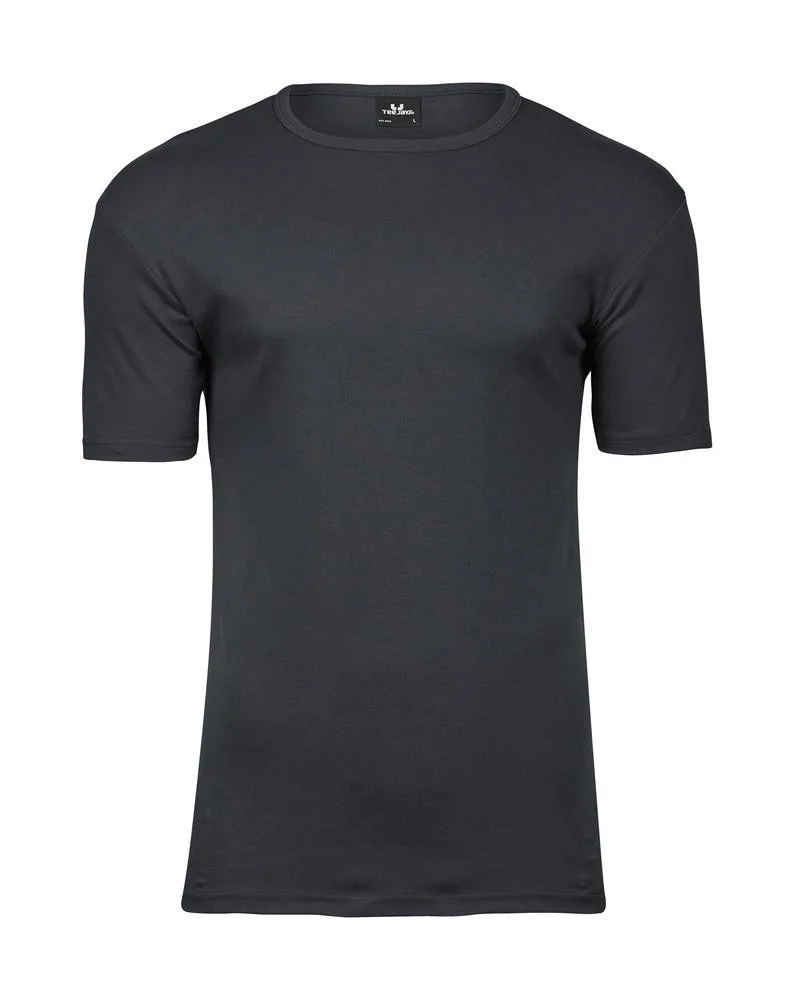 Tee Jays TJ520 Interlock T-shirt Heren – Dark Grey