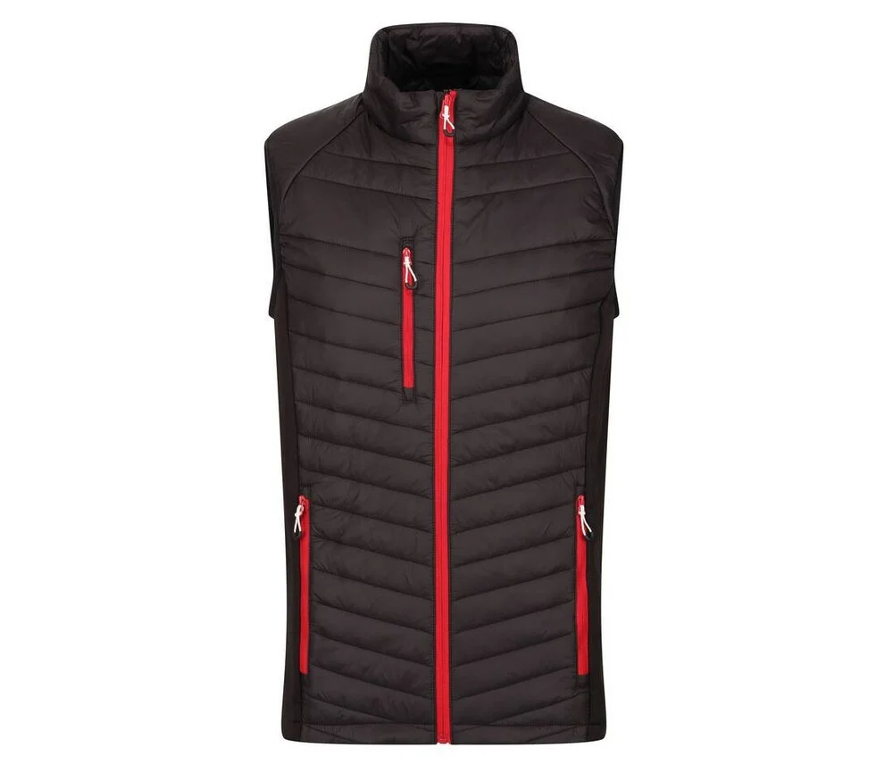 Regatta RGA894 Tweekleurige Bodywarmer Heren – Black / Classic Red