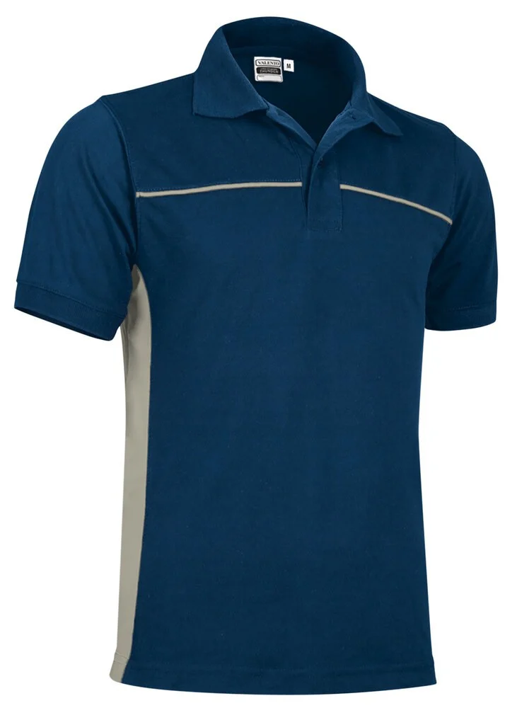 Valento POVATHU Thunder Polo – orion navy blue-sand beige