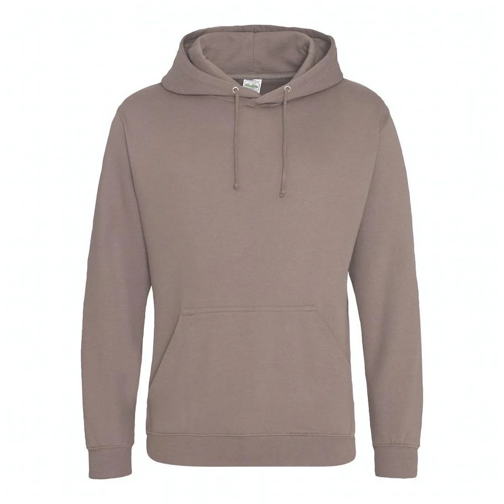 AWDIS Just Hoods JH001 College Hoodie – Mocha Brown
