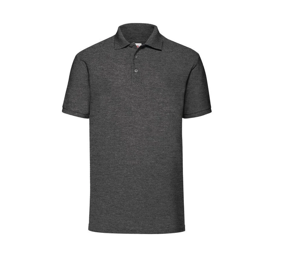 Fruit of the Loom SC280 65/35 Polo – Dark Heather Grey