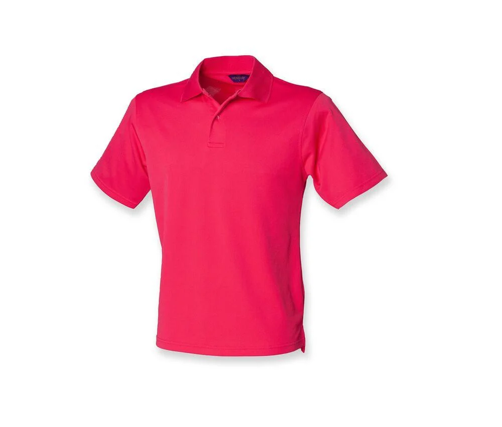 Henbury HY475 Coolplus® Polo – Bright Pink