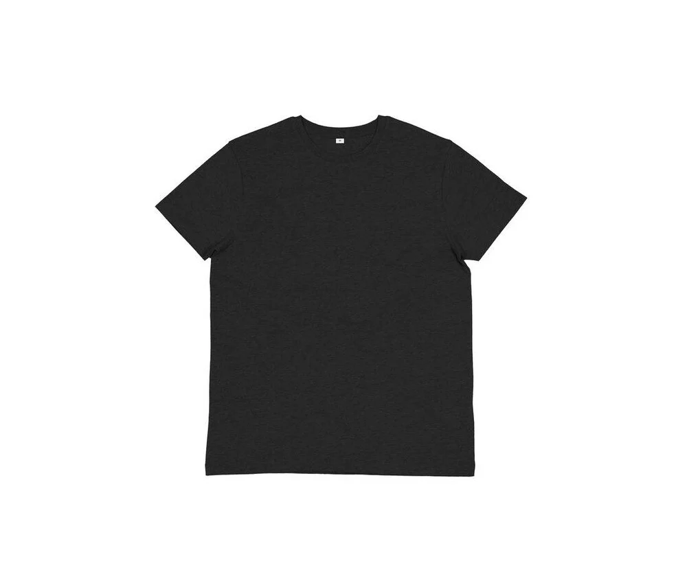 Mantis MT001 Biologisch T-shirt Heren – Houtskool grijs gemêleerd