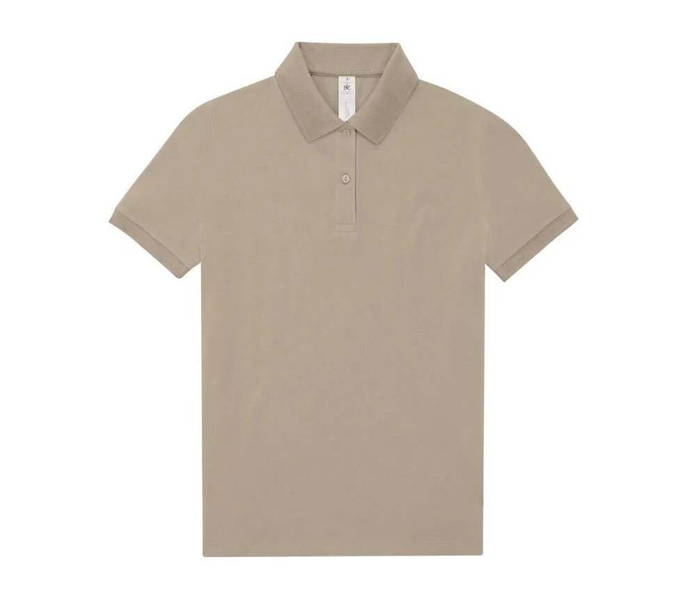 B&C BCW461 Fijne Piqué Polo Dames – Mastic