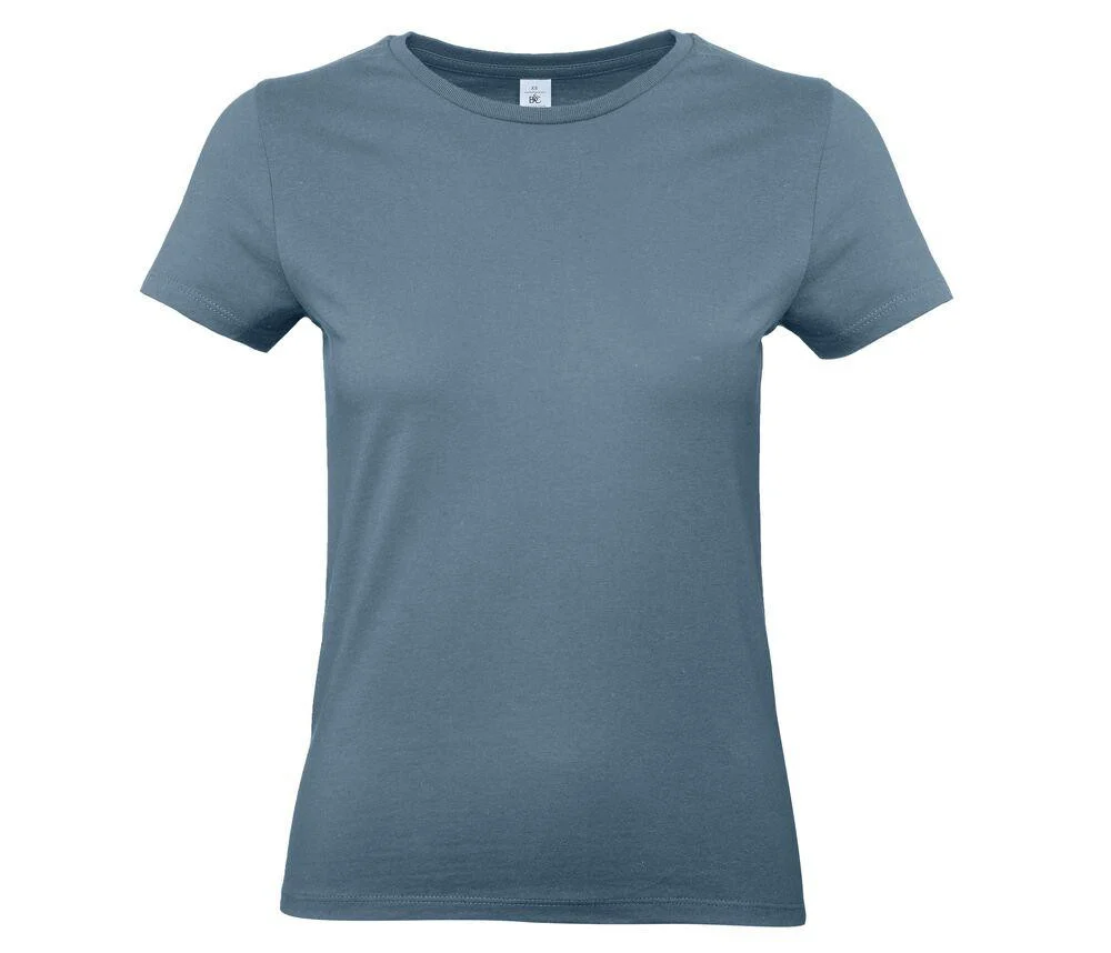 B&C BC04T #E190 T-shirt Dames – Stone Blue
