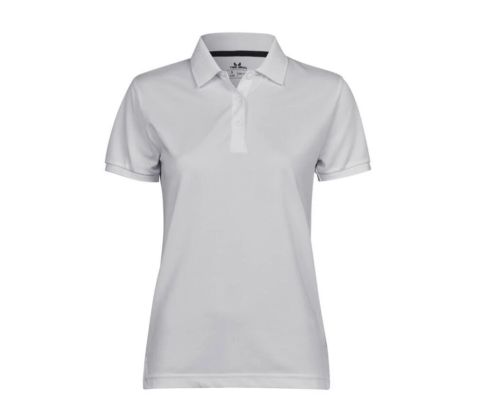 Tee Jays TJ7001 Gerecycled Polyester Polo Dames – White