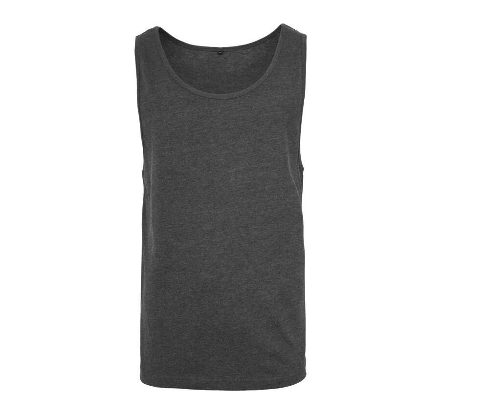 Build Your Brand BY003 Tanktop Heren – Houtskool
