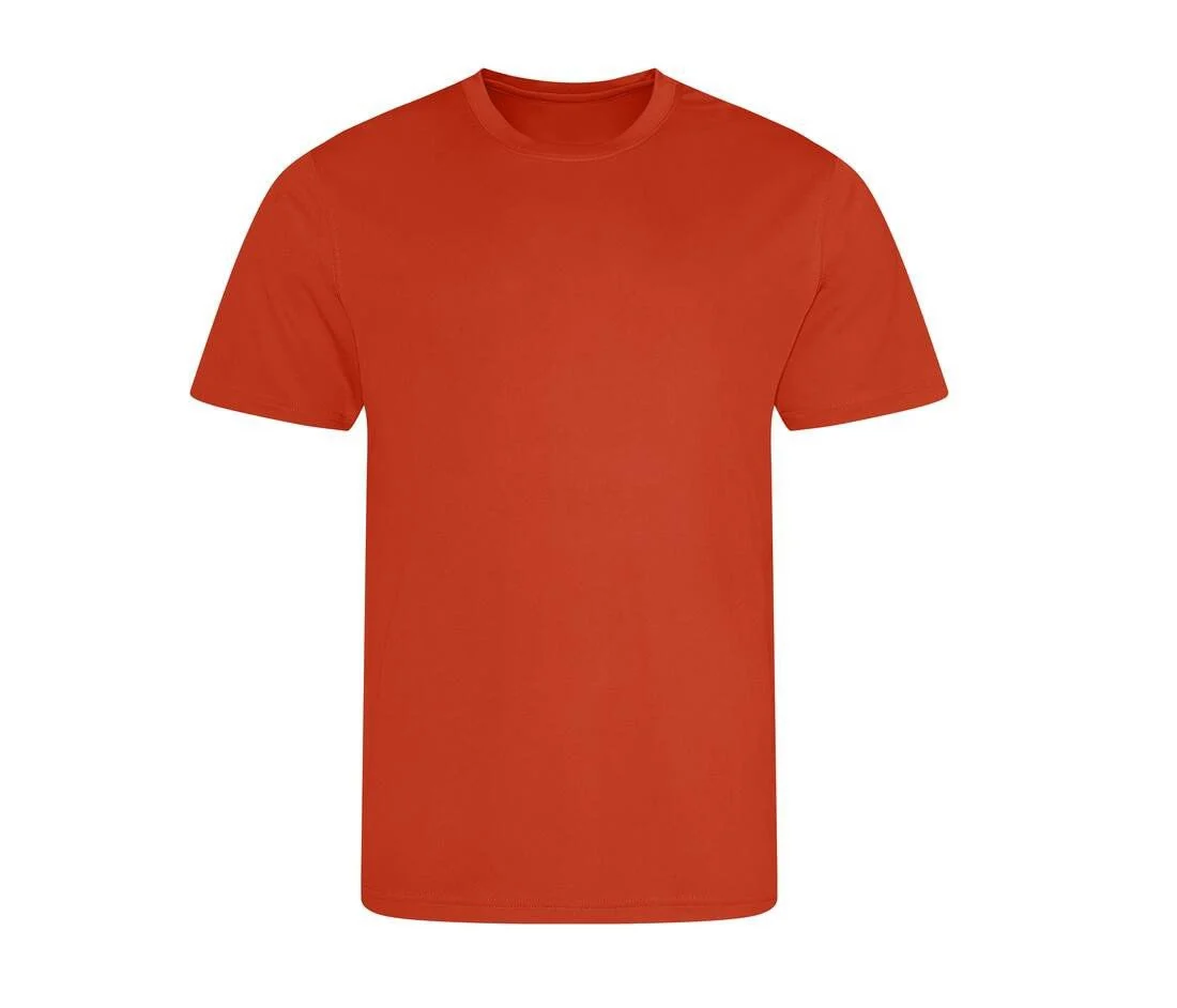 Just Cool JC001 Cool T Sport-T-shirt – Orange Flame
