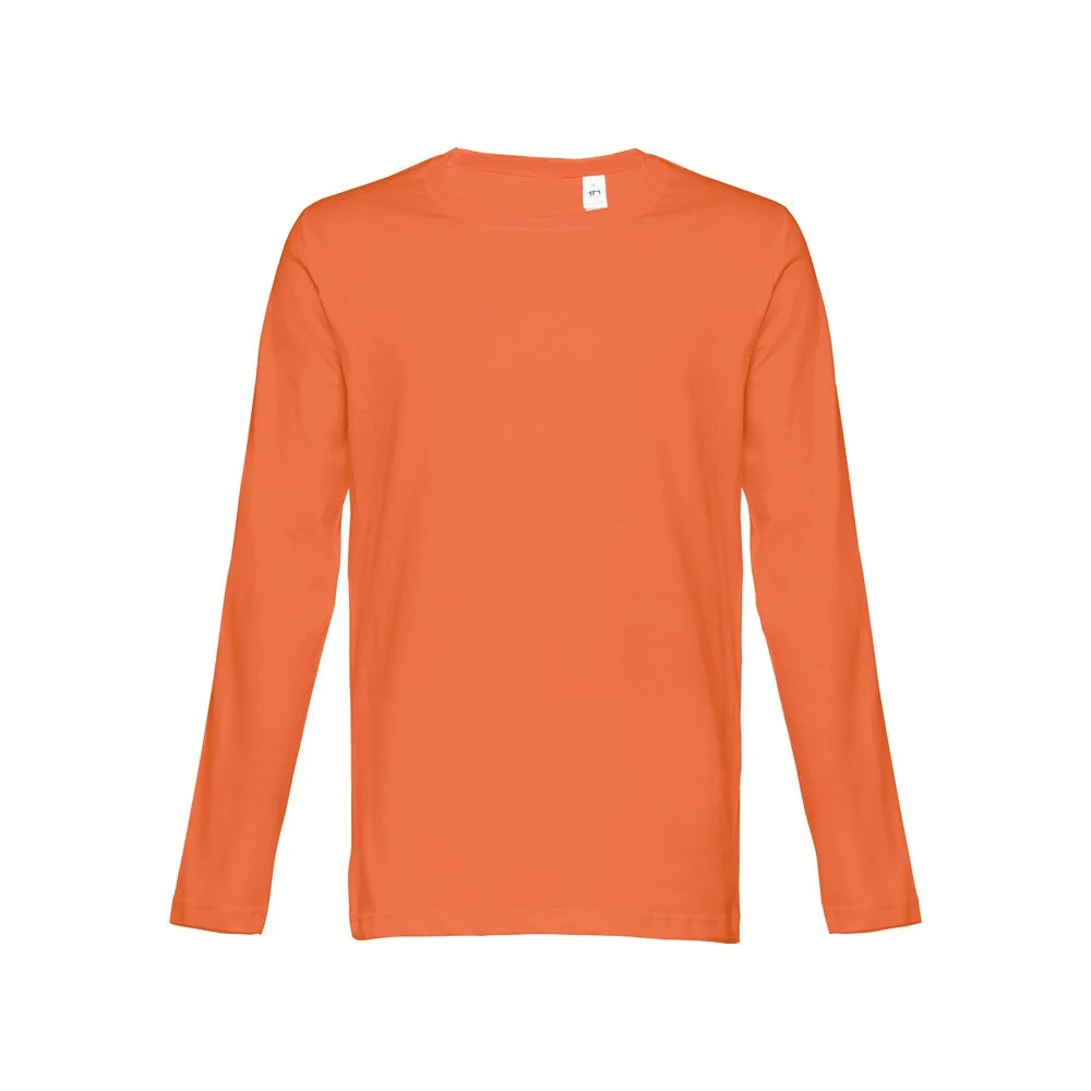 TH Clothes 30124 T-shirt Lange Mouwen Heren – Terracotta