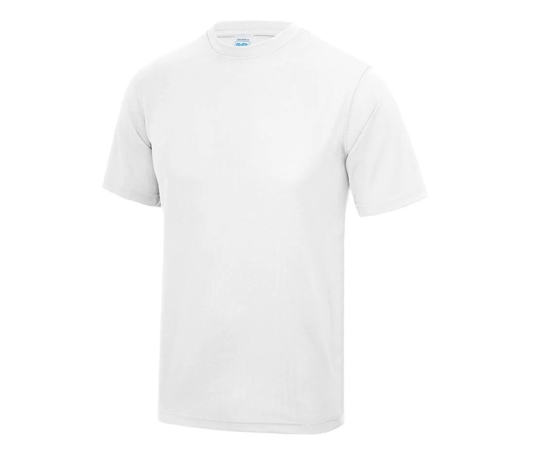 Just Cool JC001J Kids Cool T – Arctic White