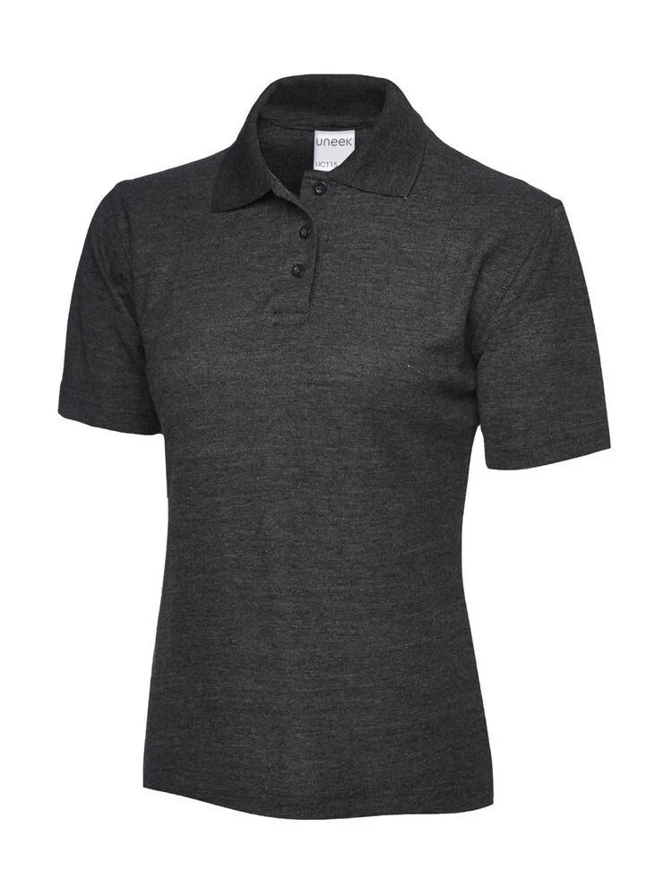 Radsow by Uneek UC115 Polo Dames – Houtskool