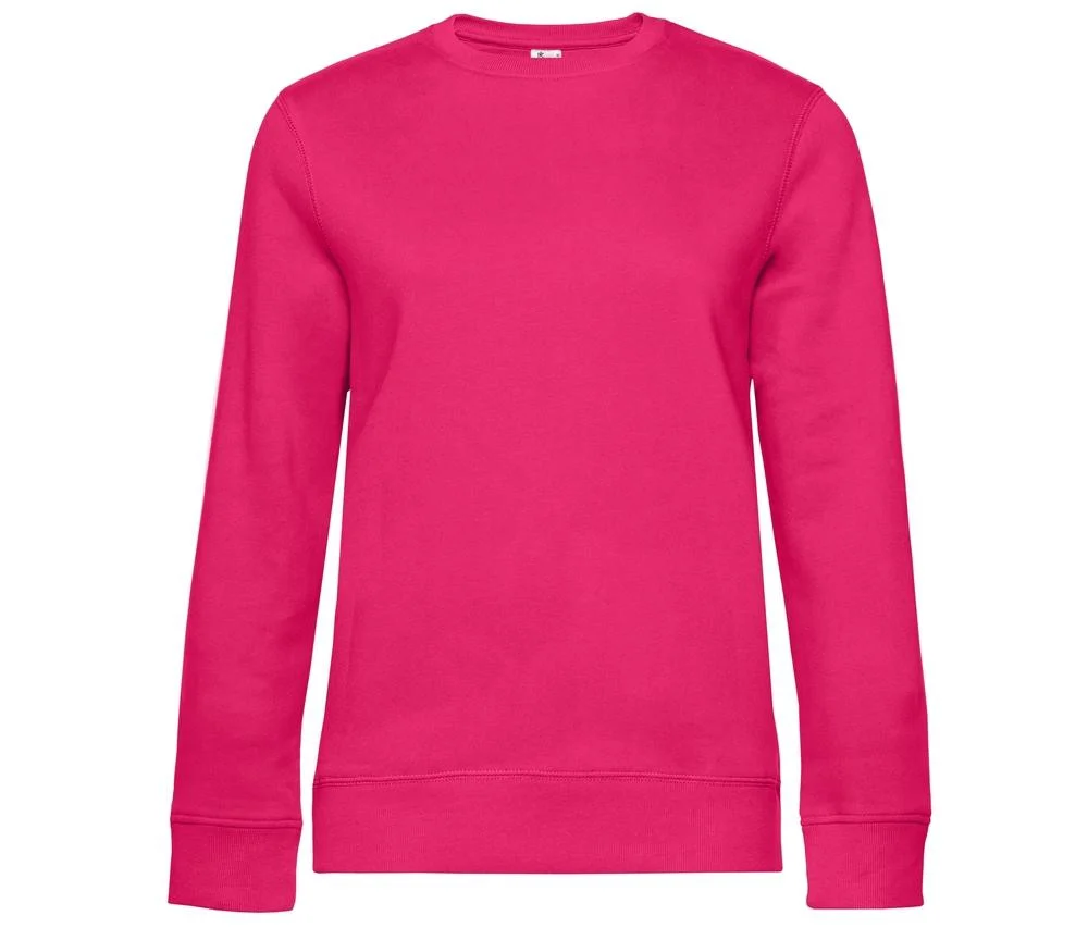 B&C BCW01Q Sweater Queen – Magenta Pink