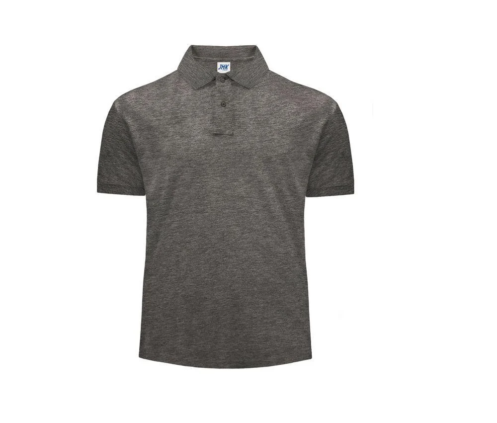 JHK JK210 210 Polo Heren – Mixed Grey
