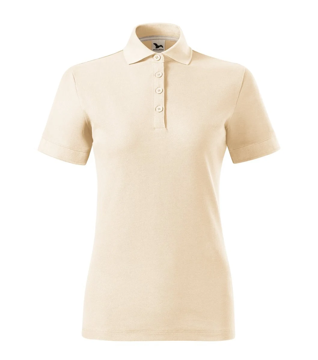 Malfini X35 Biologisch Tweekleurig Polo – Amandel