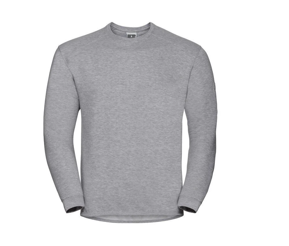 Russell JZ013 Heavy Duty Sweater – Light Oxford