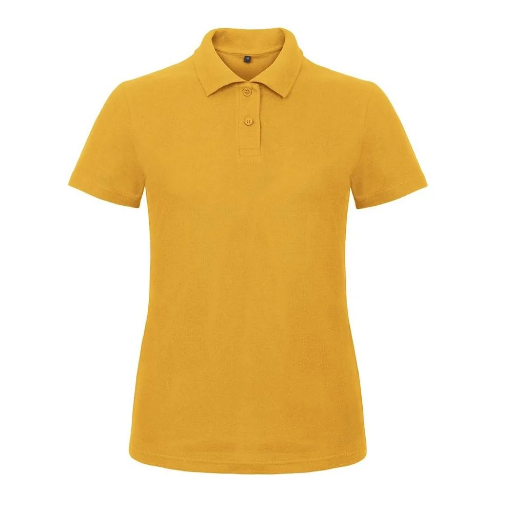 B&C BCI1F ID.001 Polo Dames – Chili Gold