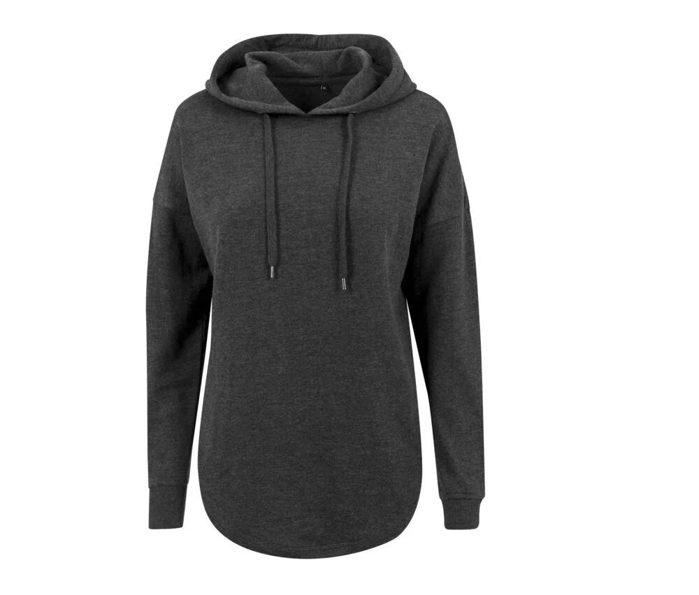 Build Your Brand BY037 Oversized Hoodie Dames – Charcoal
