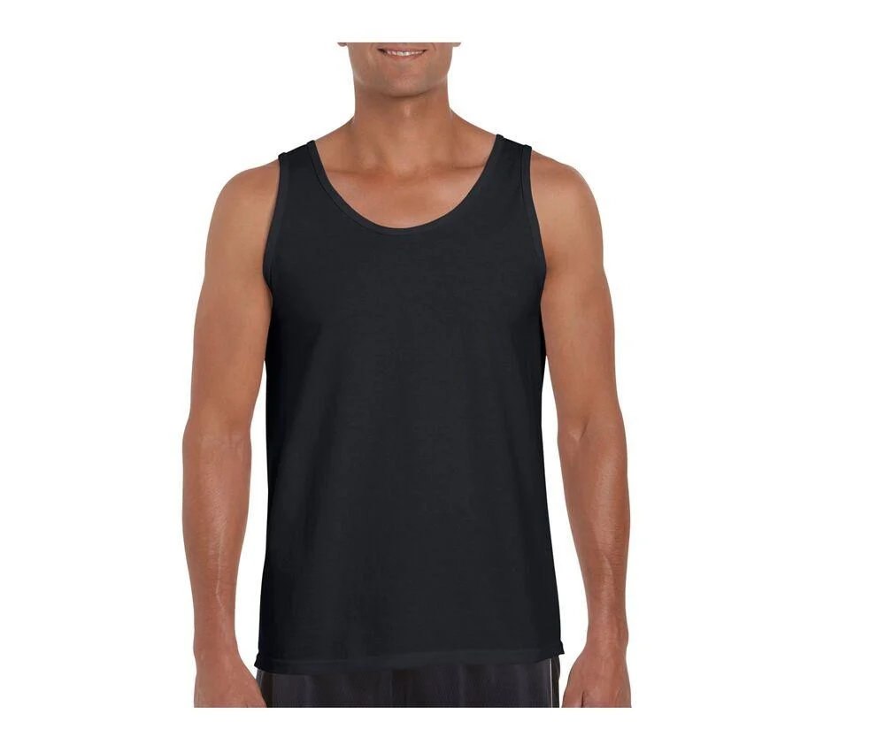 Gildan GN643 Softstyle Tanktop Heren – Black