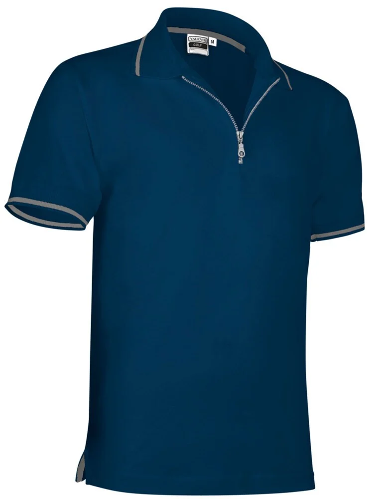 Valento POVAGOL Golf Polo – orion navy blue-cement grey