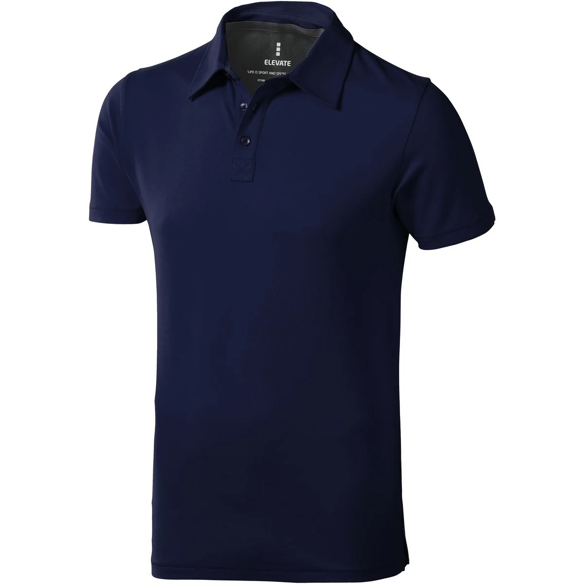 Elevate 38084 Markham Stretch Polo Heren – Marine