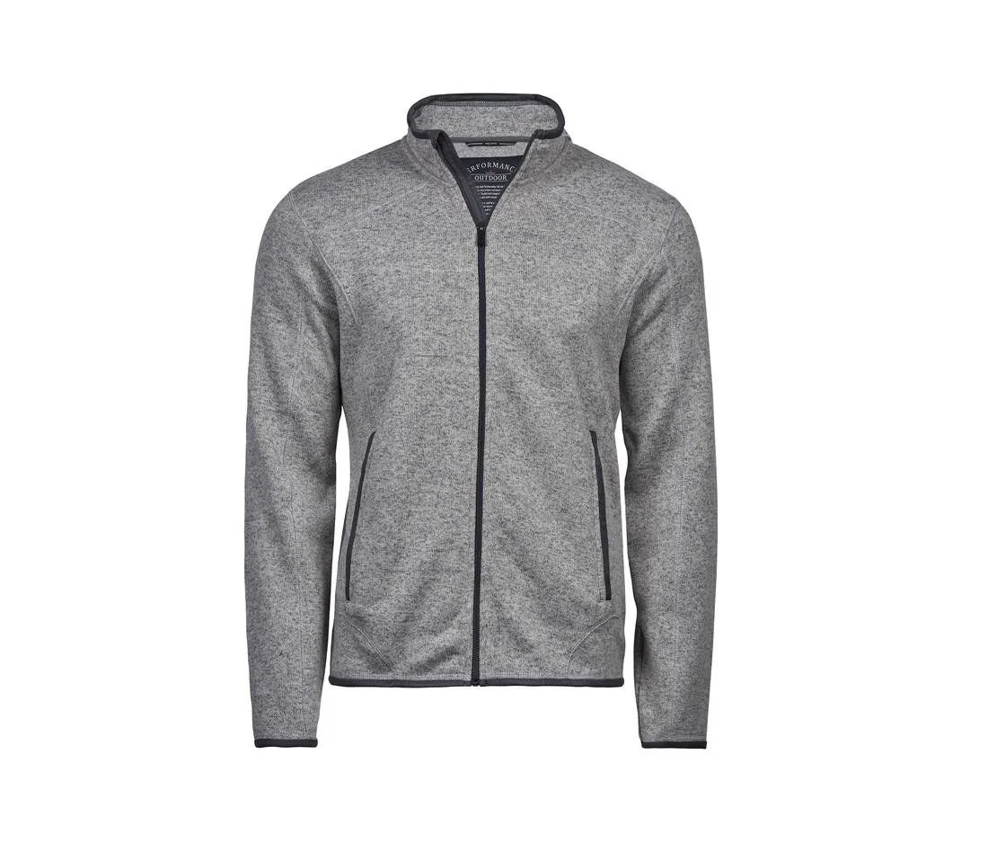 Tee Jays TJ9615 Fleecejas Heren – Grey Melange