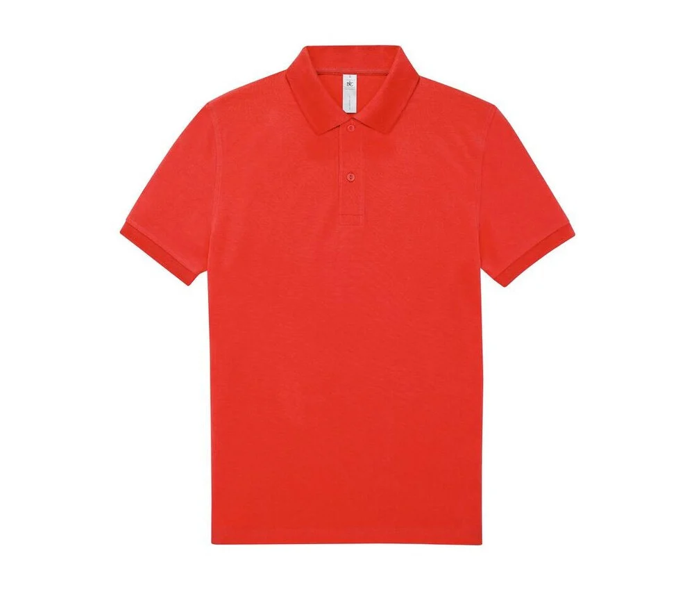 B&C BCU424 Fijne Piqué Polo – Red