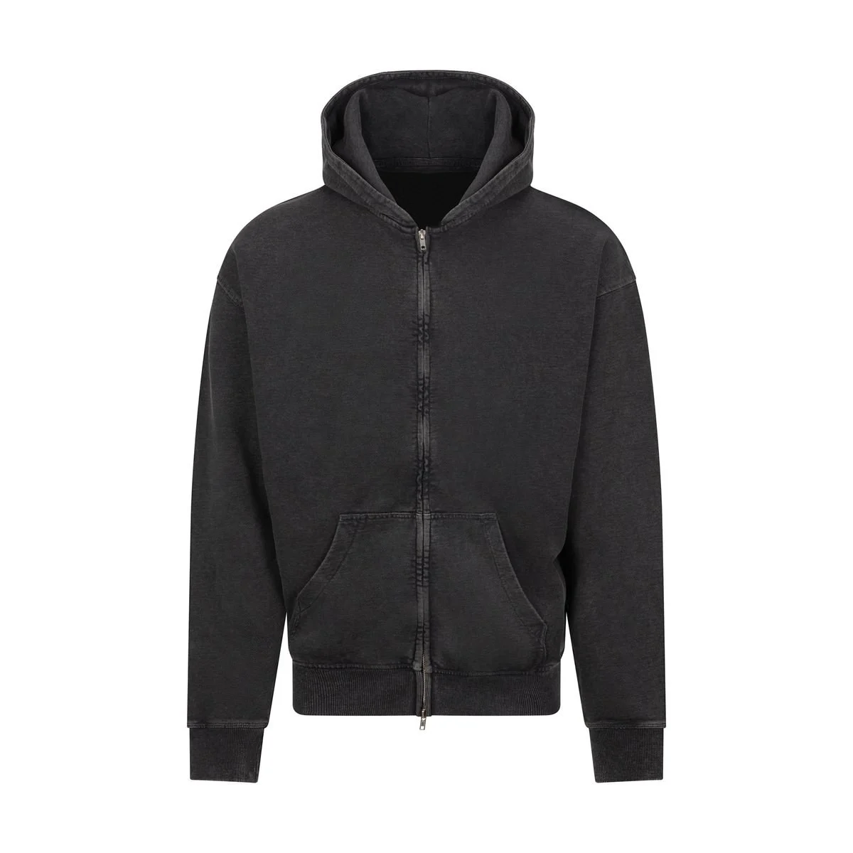 AWDIS JH185 Washed Ritshoodie – Washed Black