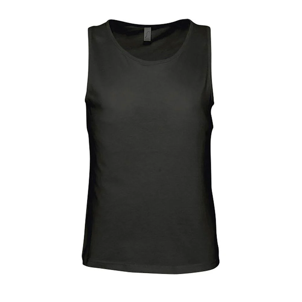 SOL'S 11465 Justin Tanktop Heren – Diepzwart