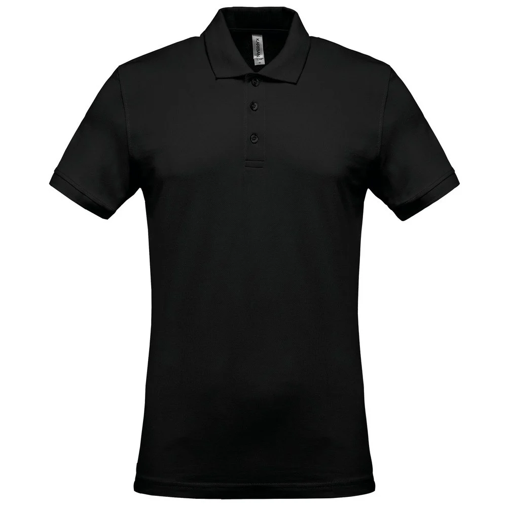 Kariban K254 Polo Heren – Zwart