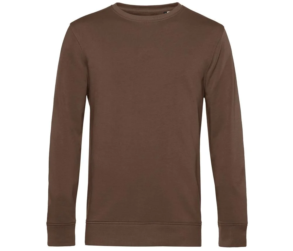 B&C BCU31B Biologische Sweater – Mocha