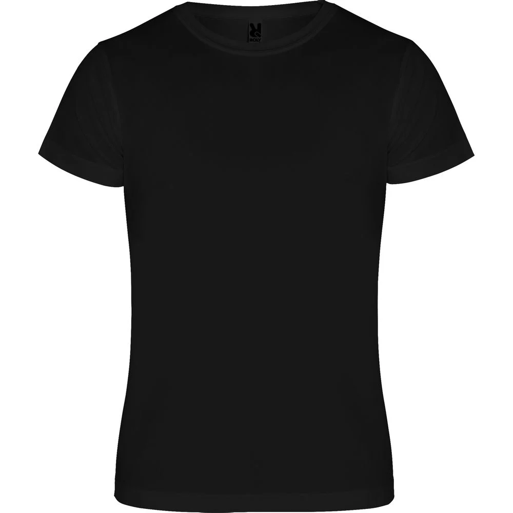 Roly CA0450 Camimera Sport T-shirt Heren – Zwart
