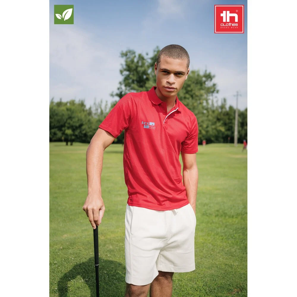 TH Clothes 30290 Sportpolo Heren – Koningsblauw