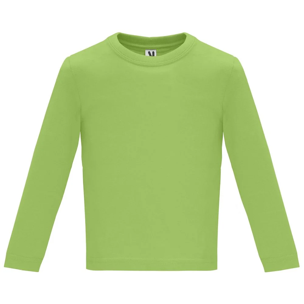Roly CA7203 Baby T-shirt Lange Mouwen – Oase groen