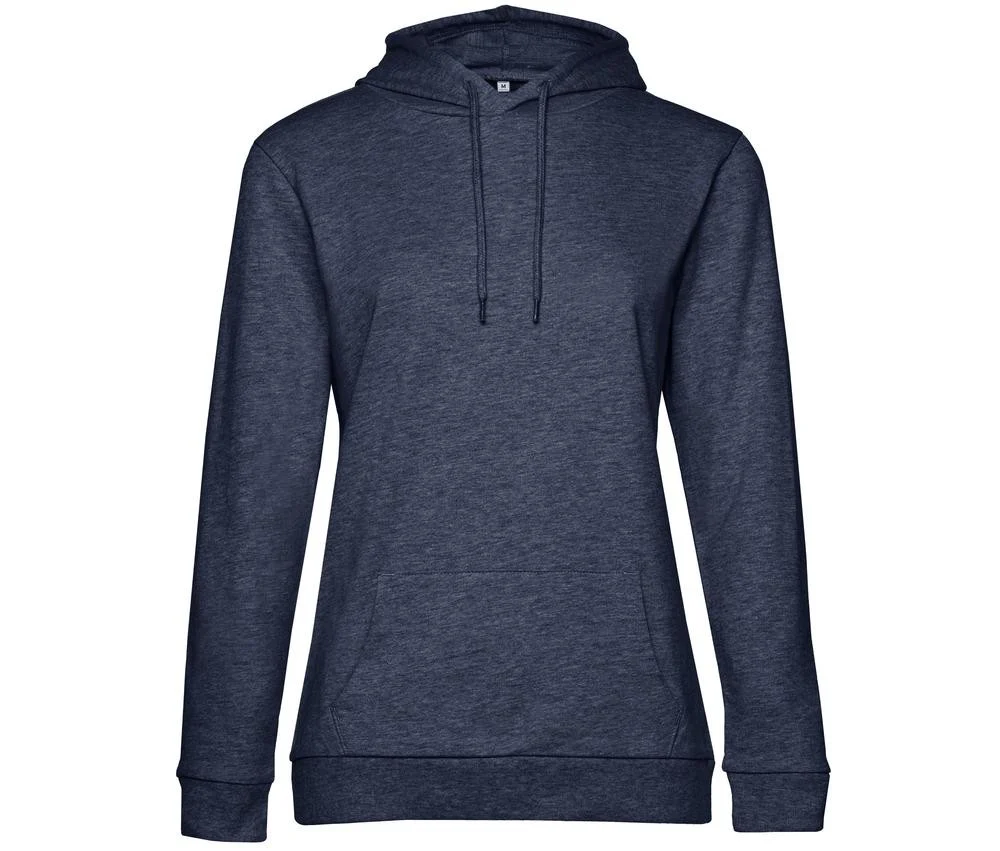 B&C BCW04W Hoodie Dames – Heather Navy