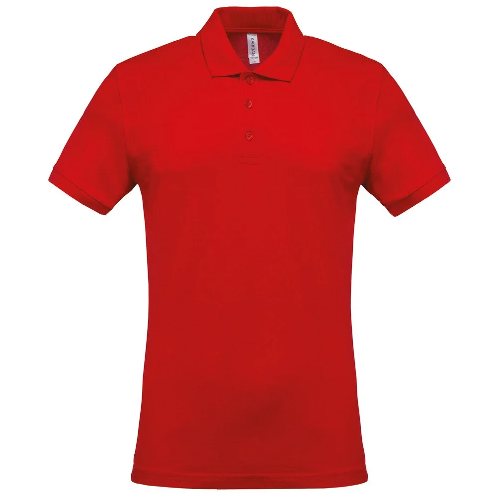 Kariban K254 Polo Heren – Rood