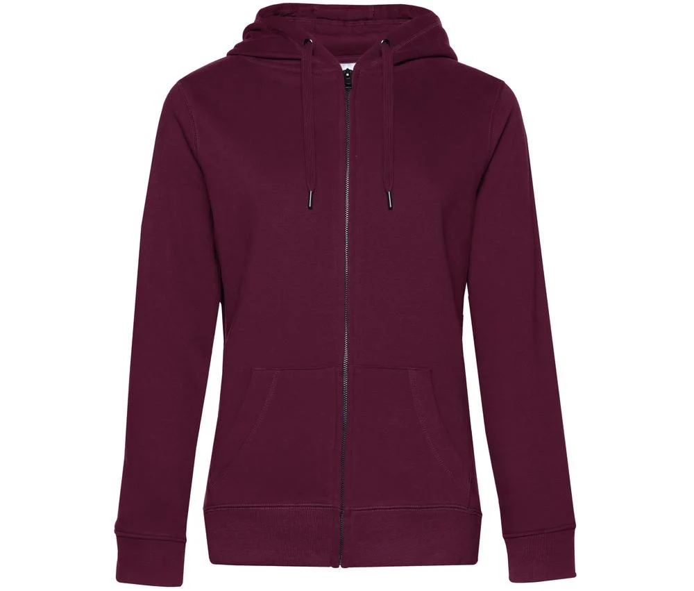 B&C BCW03Q Ritshoodie Queen – Dark Cherry