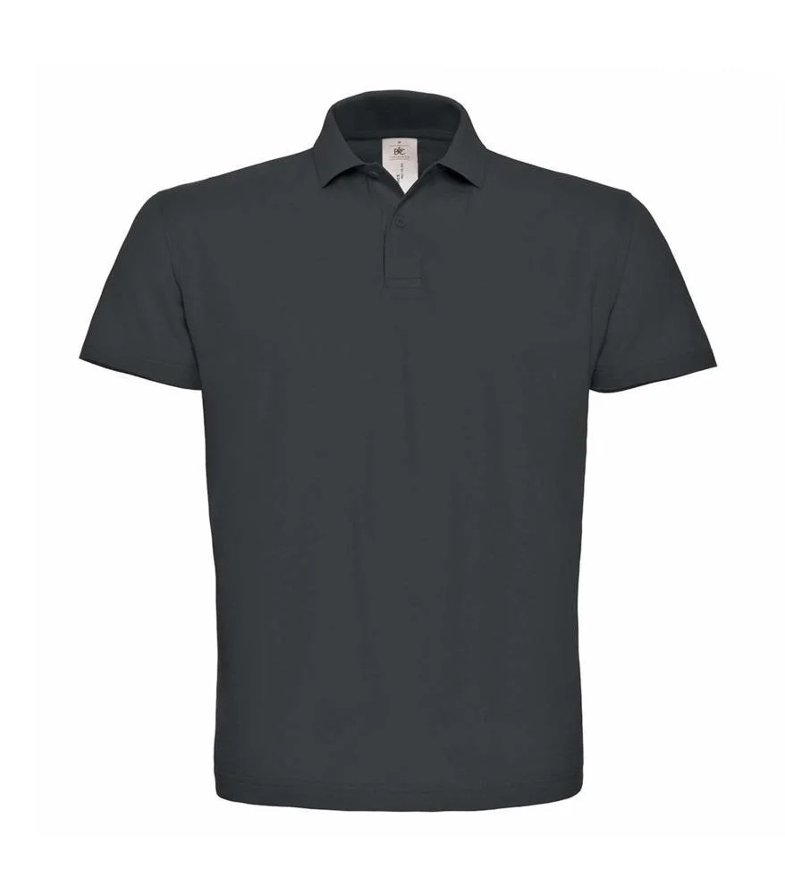 B&C BCID1 ID.001 Polo Heren – Anthracite