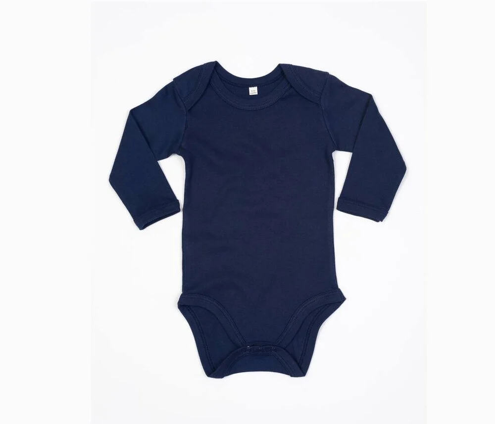 Babybugz BZ030 Baby Romper Lange Mouwen – Marine