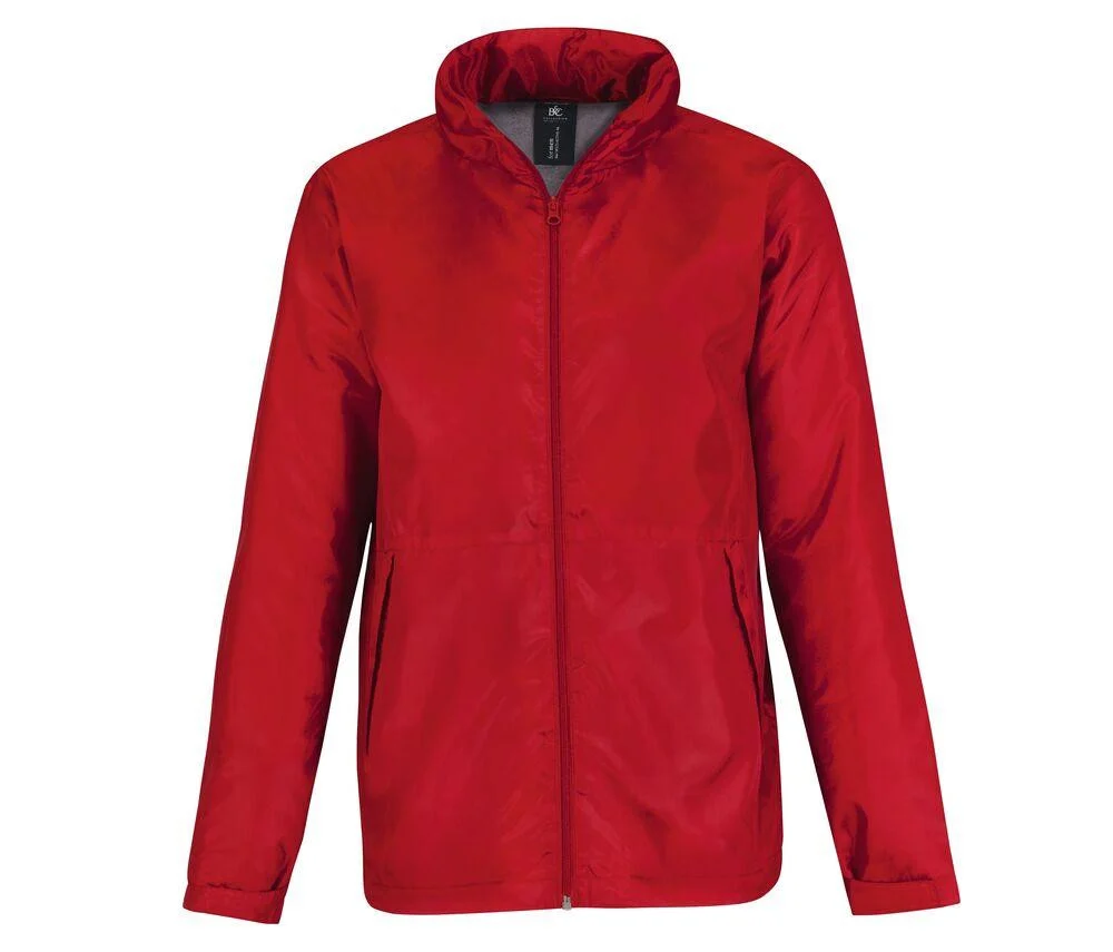 B&C BC324 Multi-Active Windjack Heren – Red