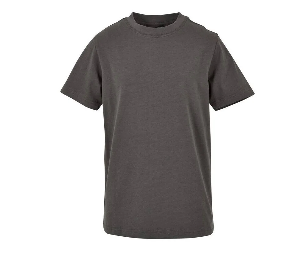 Build Your Brand BY116 Kids Basic Tee – Dark Shadow