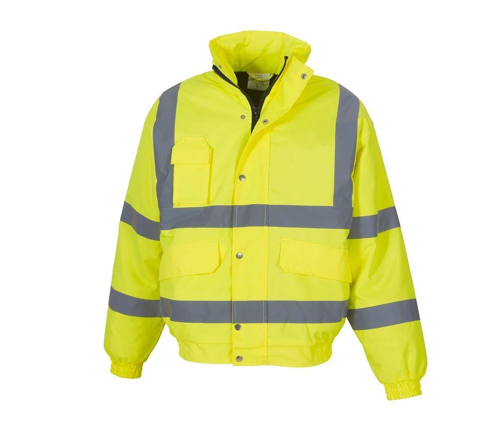Yoko YK211 Bomberjack Hoge Zichtbaarheid – Hi Vis Yellow