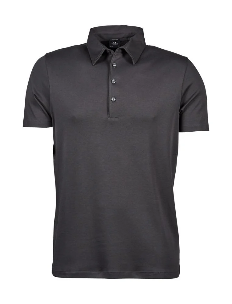 Tee Jays TJ1440 Pima Katoenen Polo Heren – Dark Grey