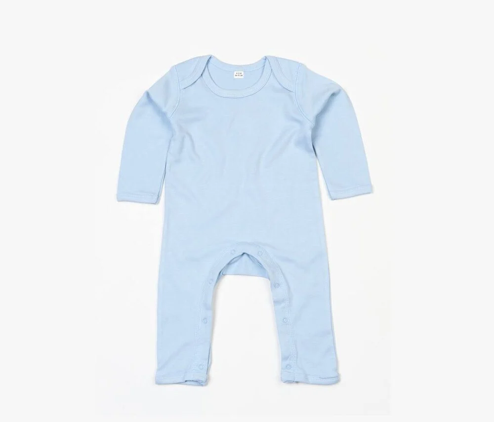 Babybugz BZ013 Biologisch Baby Romper – Stofblauw