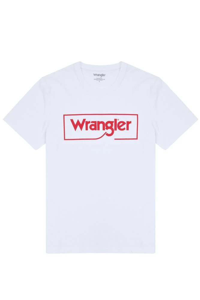 Wrangler W7H Biologisch T-shirt Heren – Wit