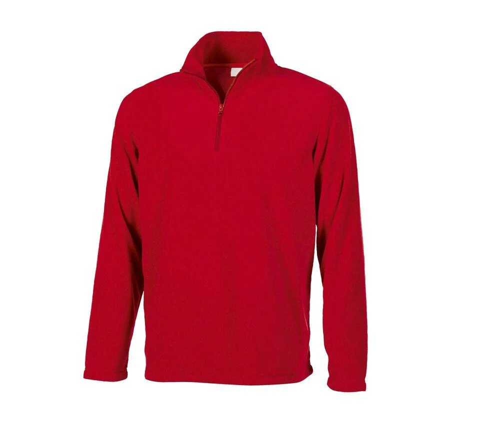 Pen Duick PK707 Nordic Fleecetrui met Rits Heren – Red
