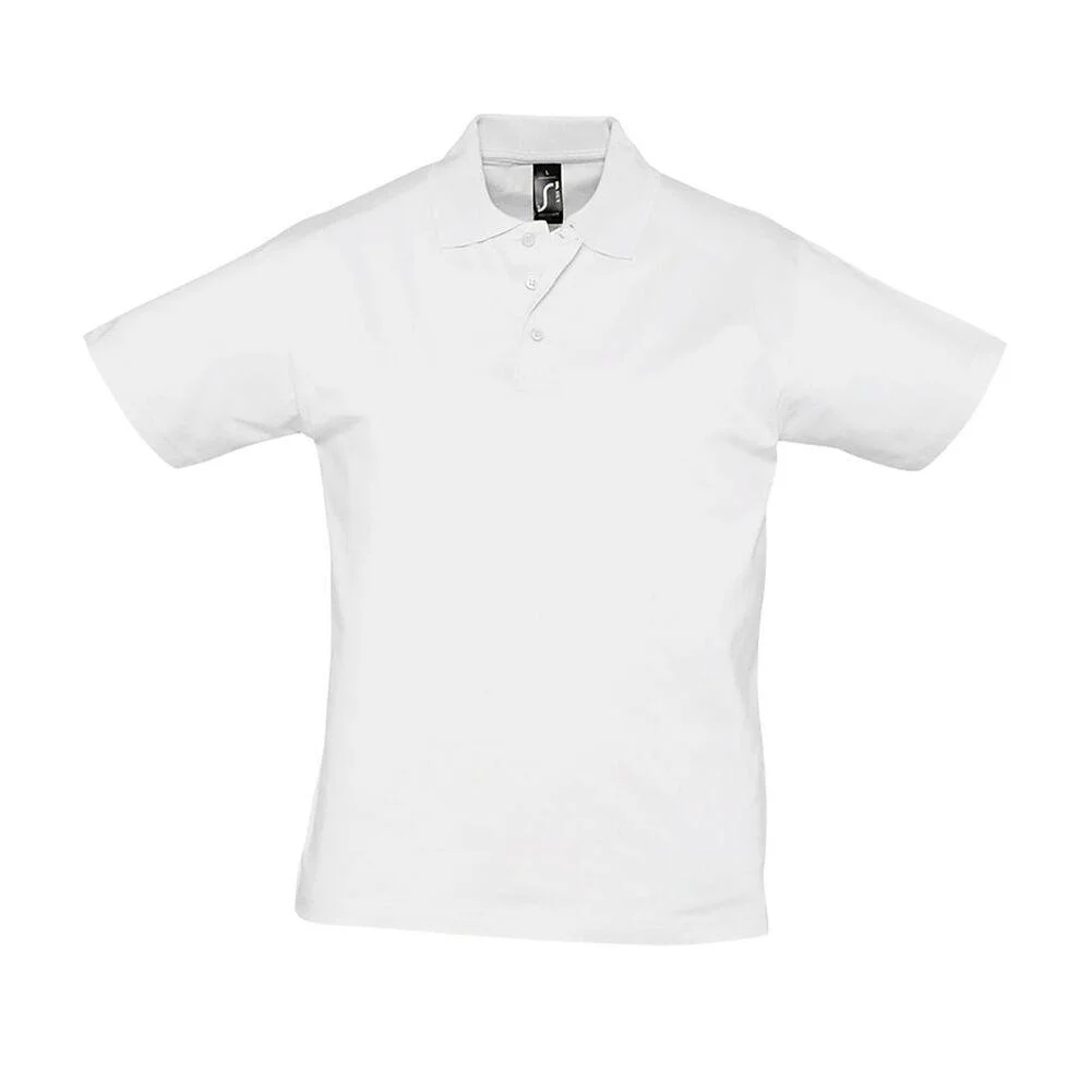SOL'S 11377 Prescott Polo Heren – Wit