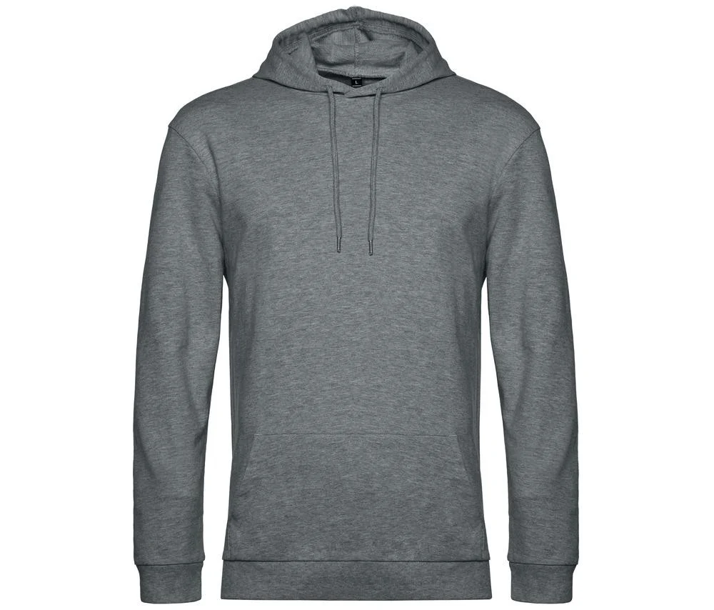B&C BCU03W Hoodie – Heather Mid Grey