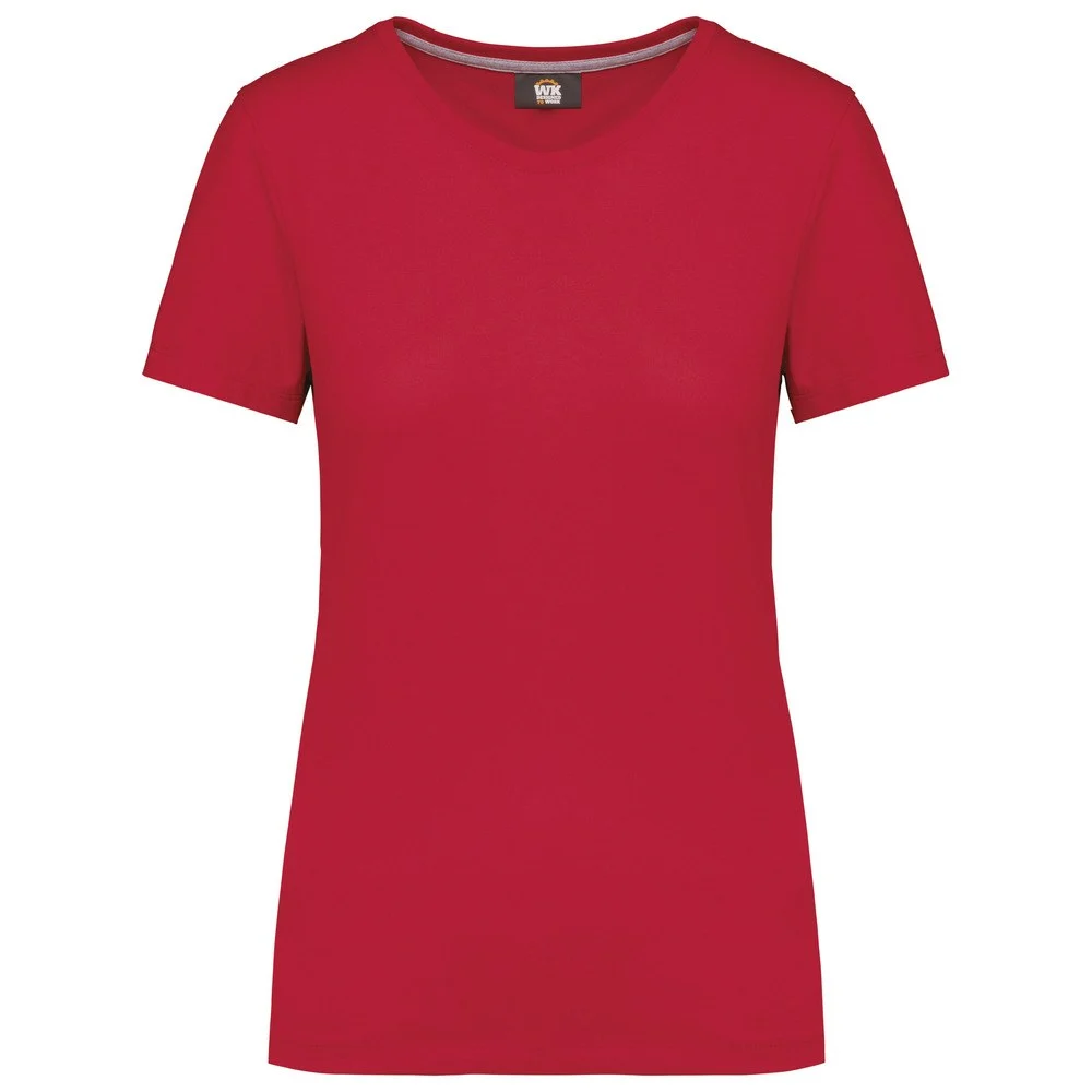WK. Designed To Work WK307 T-shirt Dames – Rood
