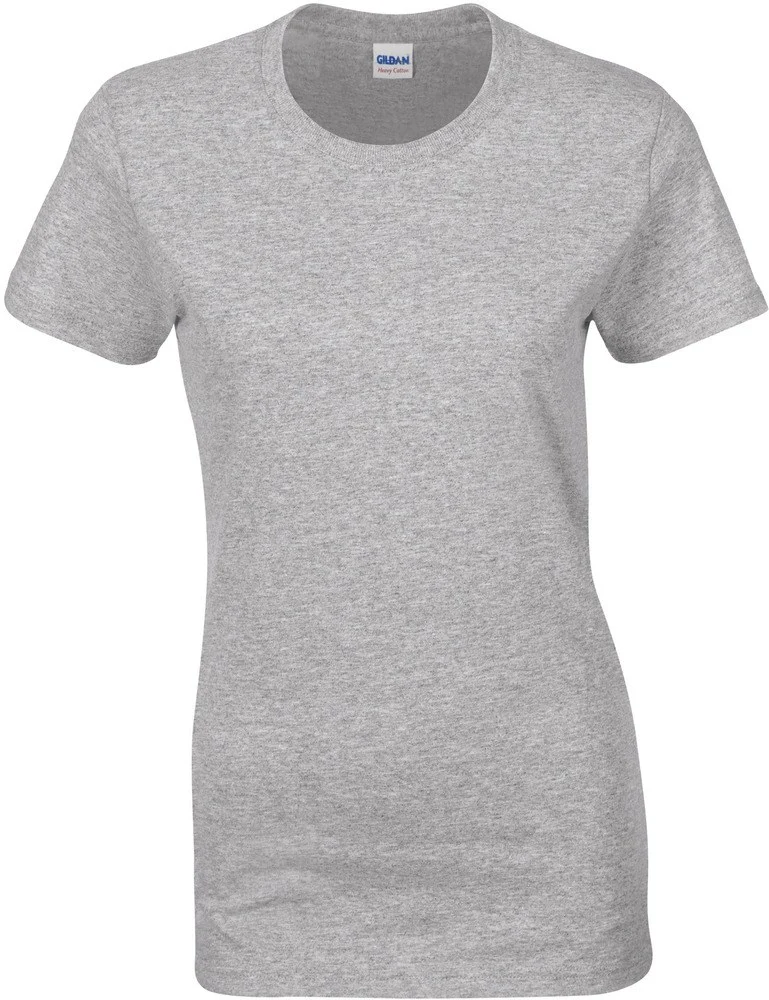 Gildan GI5000L Heavy T-shirt Dames – Sportgrijs