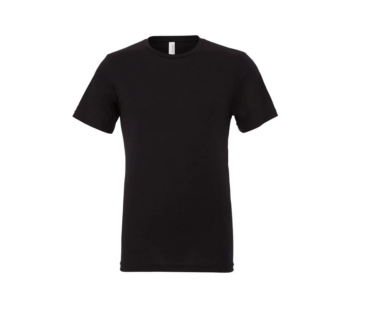 Bella+Canvas BE3413 Triblend T-shirt Heren – Solid Black Triblend